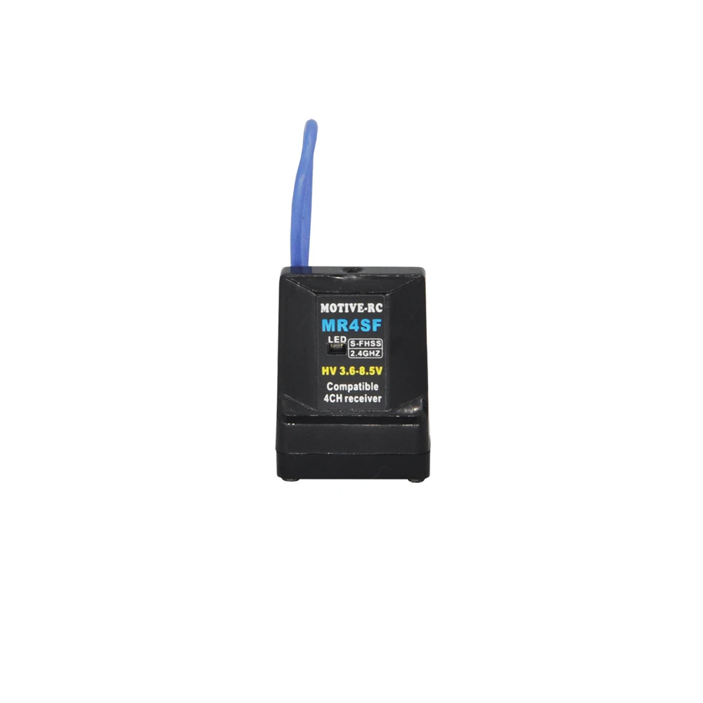MR4SF MOTIVE-RC S-FHSS 수신기 6.8ms 고속 4CH 호환 Futaba SFHSS 10PX 4PLS 4PX 4PM 14SG 18MZ 송신기