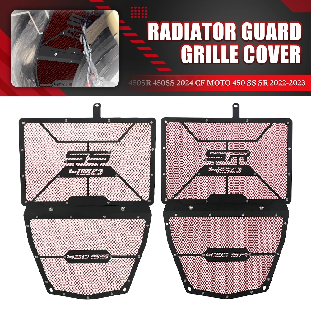 

FOR CFMOTO 450SR 450SS 450SR-S 2022 2023 2024 Motorcycle Accessories Radiator Cylinder Head Guard Protector Cover Complete Set