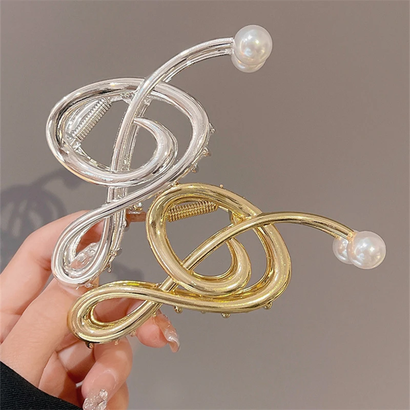 Music Note Design Hair Clip For Women, Jewelry Accessories, jewelry accessories hair accessory hair clip