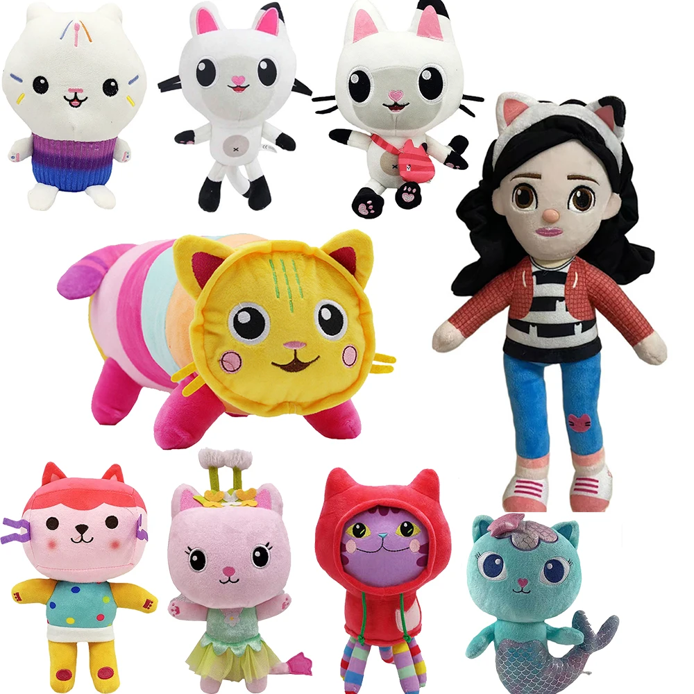Maison De Poup e En Peluche Kawaii Gabby Animaux En Peluche De Dessin 