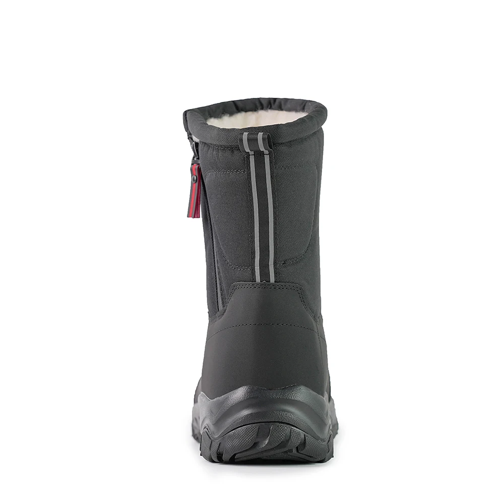 Men Boots Winter Shoes For Men Warm Snow Boots Mid-calf Men Warm Shoes Thick Plush Winter Boots For Men Women Cotton Shoes - 5