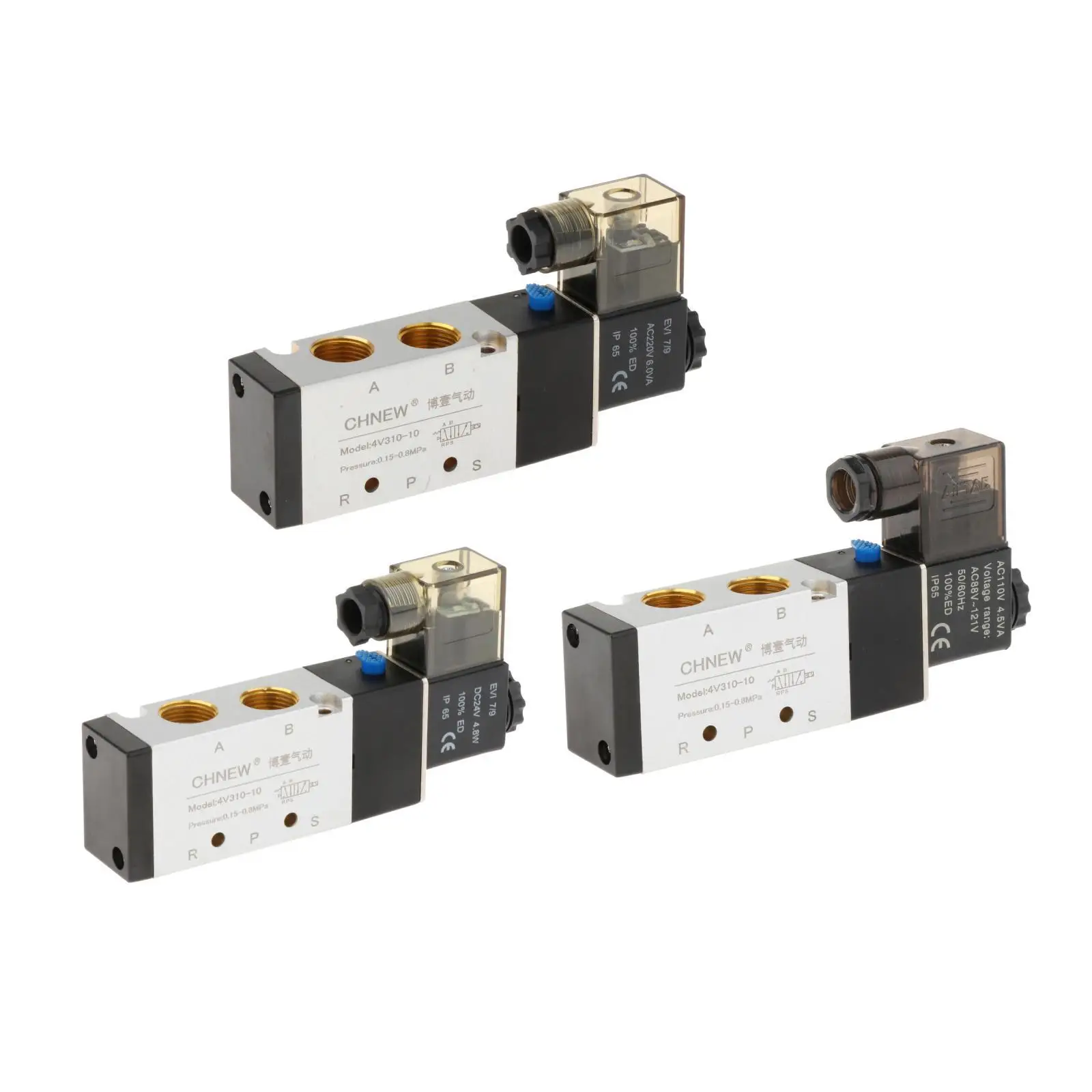 Pneumatic Solenoid Valve Assembly Spare Parts Easy to Install Replacement Aluminum Alloy Accessories Electric Solenoid Air Valve Pneumatic Solenoid Valve Assembly Spare Parts Easy to Install Replacement Aluminum Alloy Accessories Electric Solenoid Air Valve