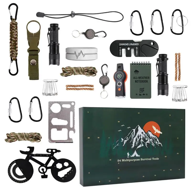 AdventCalendarSurvivalKitsforMen24DayAdventCountdownCalendar