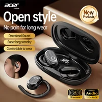 [Official Acer Genuine Product] Ohr553 Wireless Bluetooth Headset Ear-Hook Design Ows High-Definition Calls Comfortable Wear for Sports and Running Compatible with Mobile Phones, Tablets, and Laptops