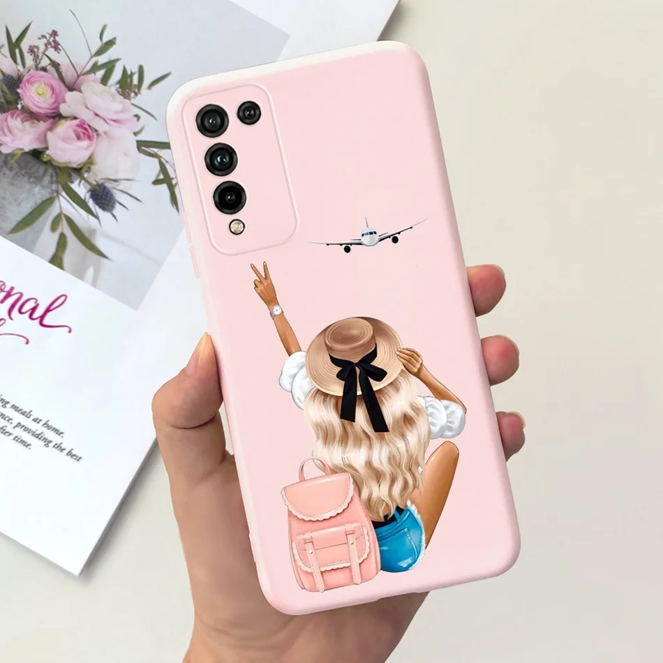 Fashion Moon Design Soft Silicon Shockproof Protective Bumper Cover
