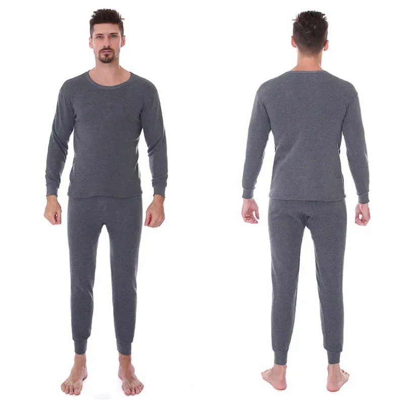 Winter Fleece Thermal Underwear Suit Men Underwear Winter Men's Underwears Fleece Thermal Underwear Set Long Johns Termo Clothes