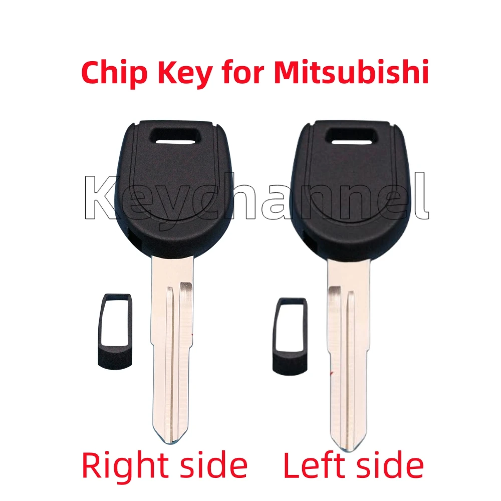 Transponer Key Chip Key Case for Mitsubishi ASX Evo EK Wagon G8D Lancer MAGNA Mirage Pajero Outlander Keychannel 10pcs/lot