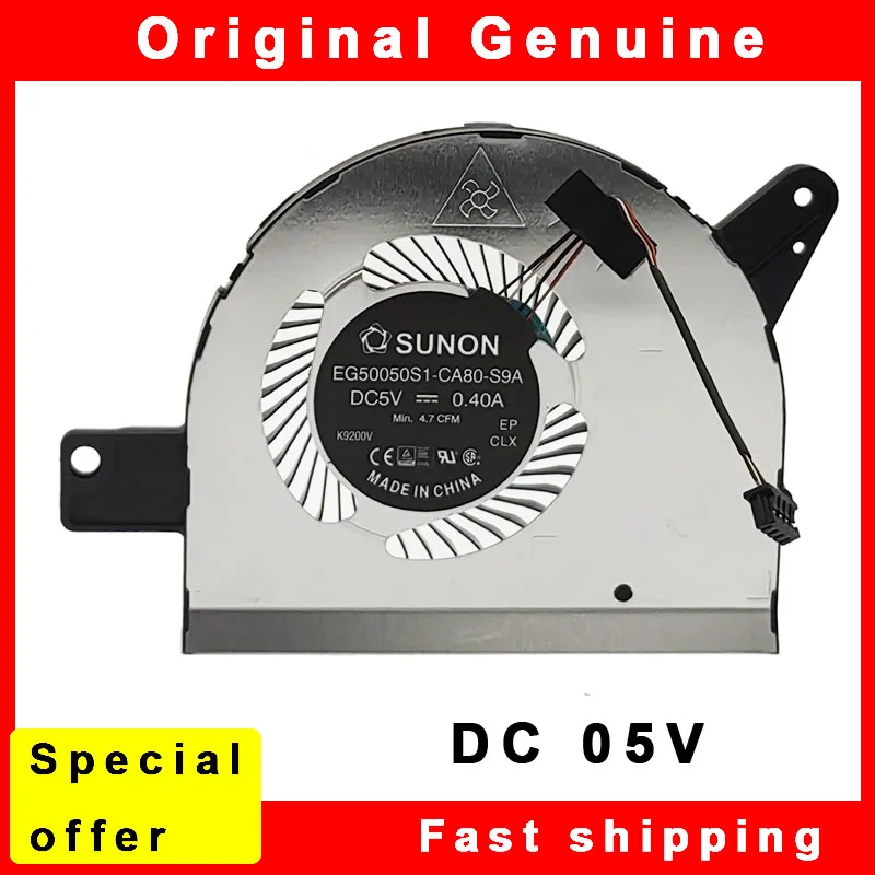 Laptop CPU Cooling Fan Cooler For DELL Latitude 5590 5580 DIS EG50050S1-CA80-S9A 0314FC