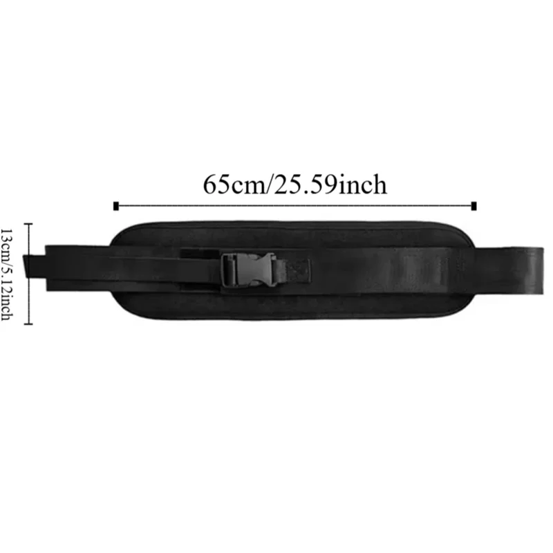 Gewichtsträgergürtel mit Gewichten - Verstellbarer Widerstandsgürtel mit Ergonomischem Design für Hüfttraining und Hip Thrusts – Detail 6