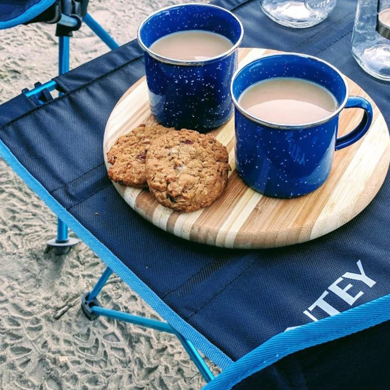 인쇄 에나멜 금속 캐스트 다리미 조리기구 세트, 캠핑 가족 피크닉 에나멜 식기 세트 커트레이