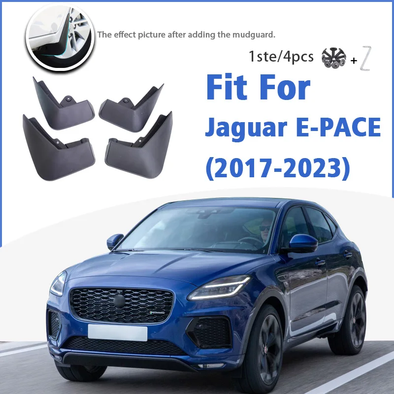 Parafango Per Jaguar E-Pace 2017-2023 E Pace Anteriore Posteriore 4 Pezzi Paraspruzzi Parafanghi Accessori Auto Auto Styline Paraspruzzi Parafango