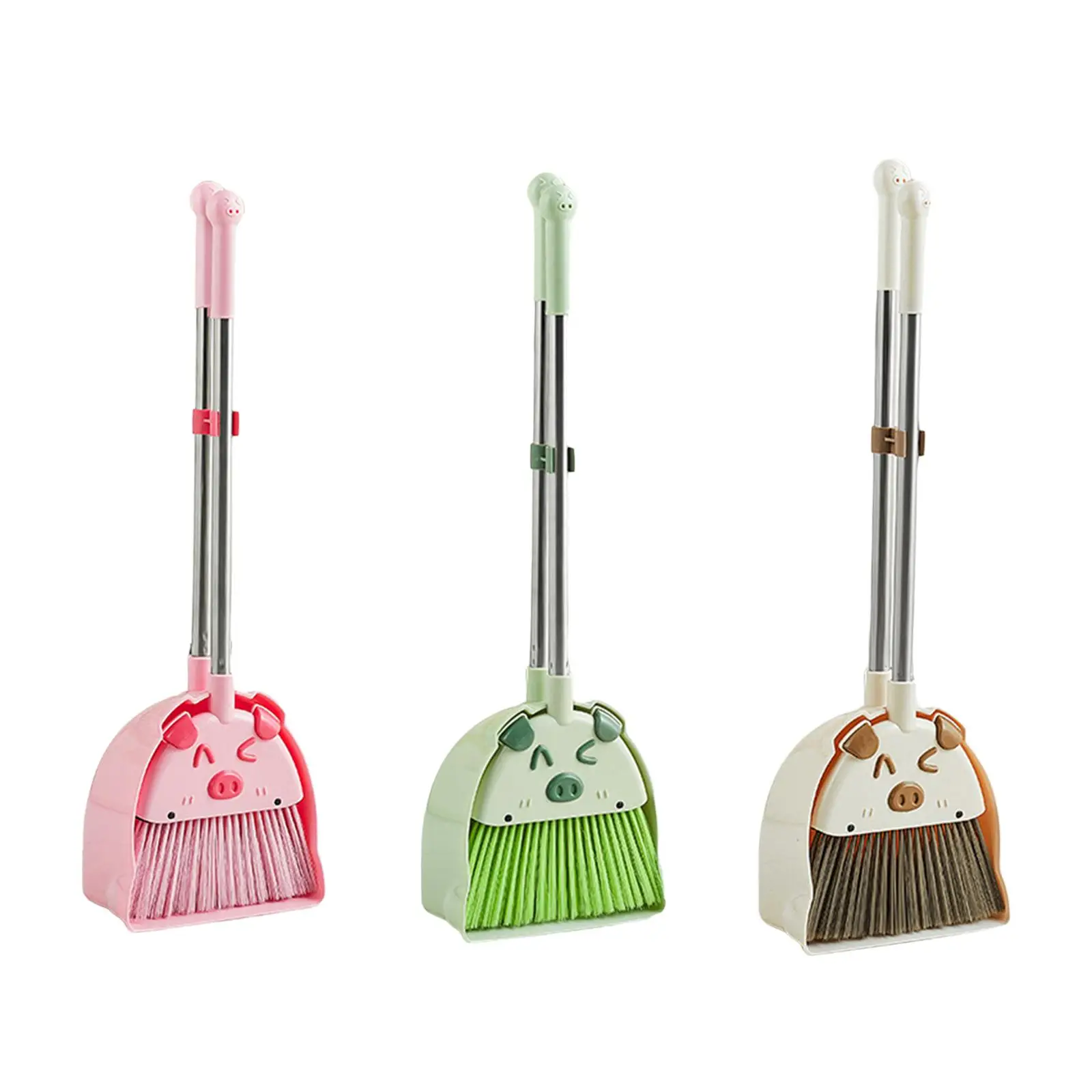 

Mini Broom with Dustpan Educational Toy House Cleaning Gift Kids Cleaning Set for Age 3-6 Girls Boys Toddlers Birthday Gifts