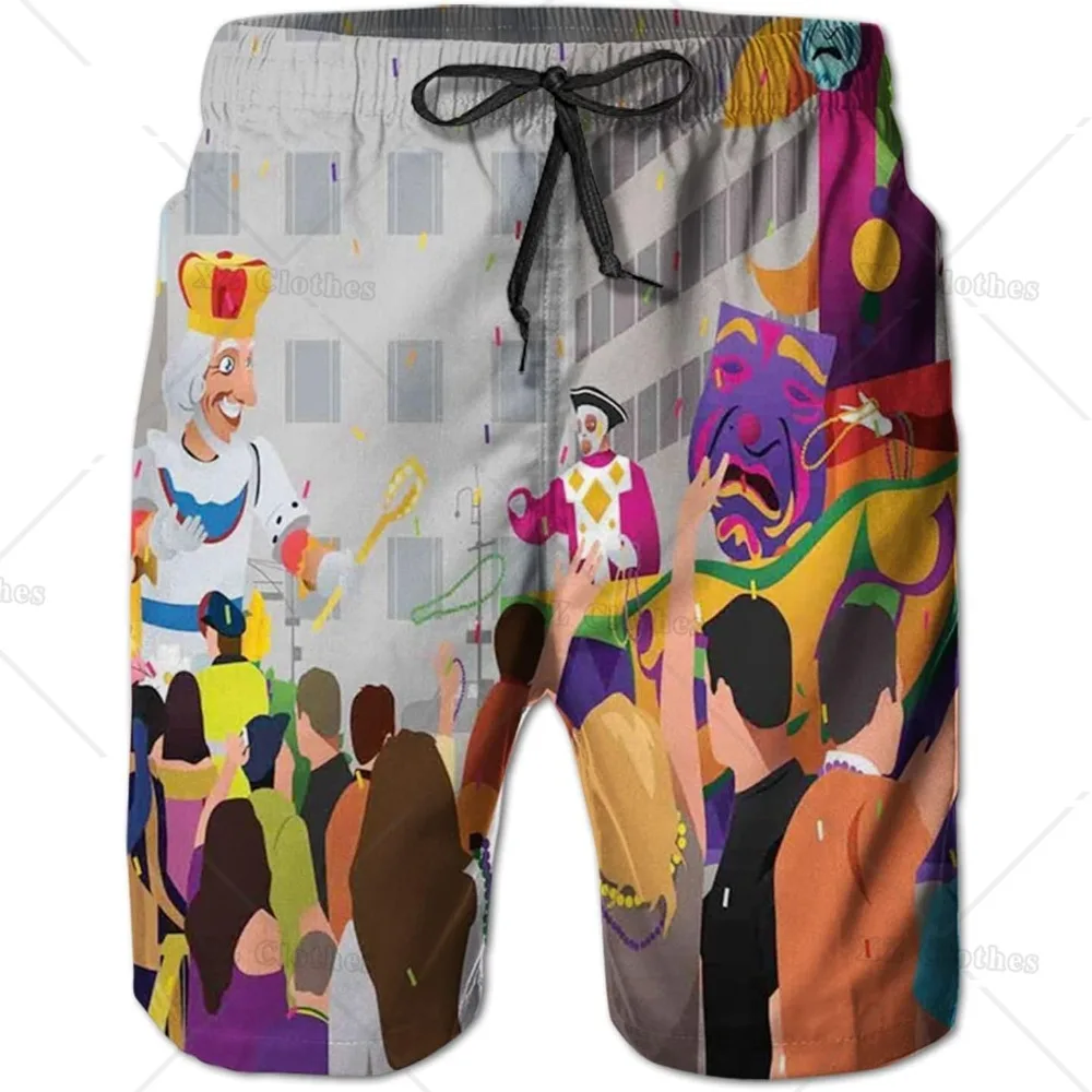 

Men's Quick Dry Beach Shorts, Mesh Lining Swimwear Bathing Suits with Pockets Swim Trunks for Summer Beach