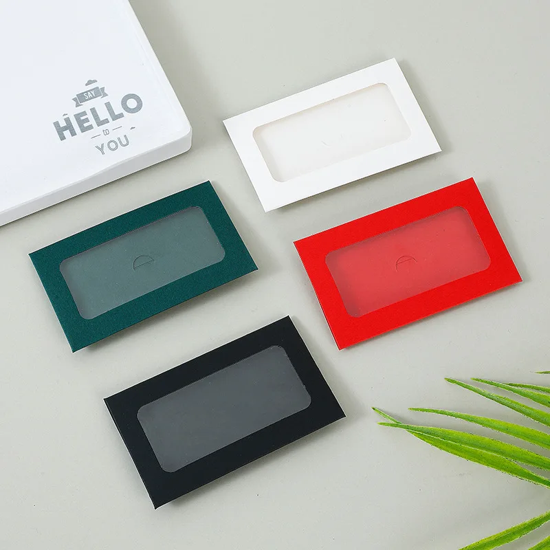 50pcs/lot Kraft paper envelopes Mailing envelopes Mini envelopes Window envelopes Mini Envelope Postcard Window Opening