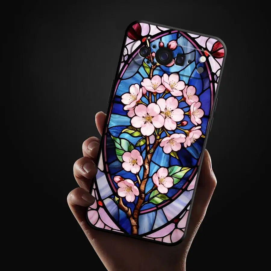 Vibrant Floral Window Phone Case Cover