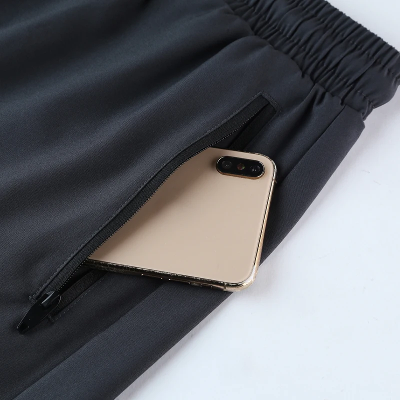 الرجال الرياضة 2 في 1 اقتصاص السراويل ضغط تشغيل ال...