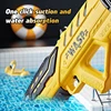 Fully Automatic Water Gun 3-Nozzle Electric Toy Water Gun One Click Water Injection Summer Adult And Children Outdoor Water  Toy 3