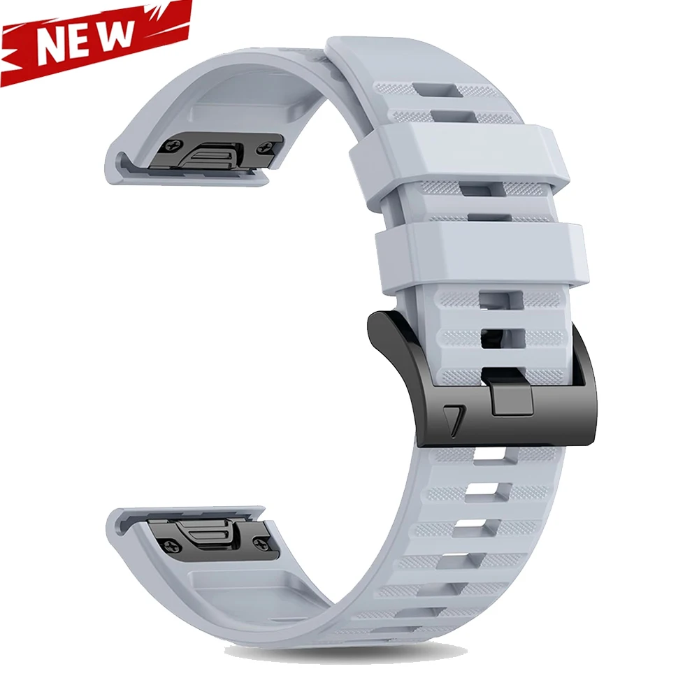 Premium QuickFit Silicone Sport Watch Band - 22/26mm
