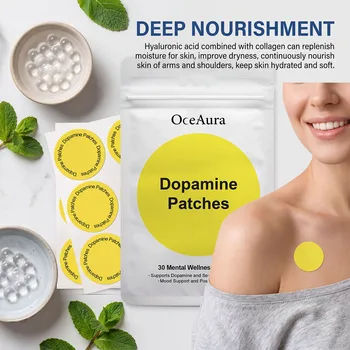 Patch per la Cura del Corpo, Idratanti e Nutrienti, per Braccia e Spalle, Comodi Patch per la Cura Quotidiana della Pelle, Formato Mini Portatile
