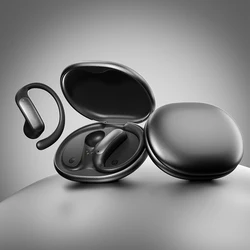 Ergonomic Wireless Over - Ear Bluetooth Earphones with Extended Comfort and Long Battery Life (Black)