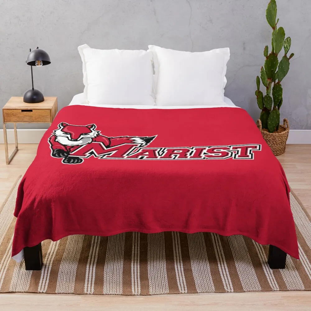 

The Marist Red FoxesThrow Blanket blanket fluffy thermal blankets for travel Blanket for sofa fur throw blanket