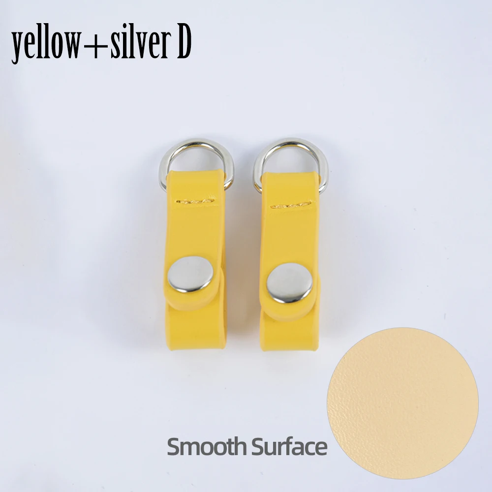 Premium Faux Leather Strap Clip Closure Attachment - Elegant Hook Clips