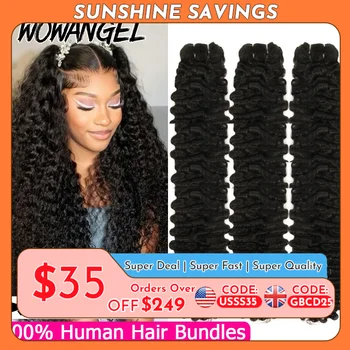 Burmese Curly Bundles Human Hair 1/3/4 PCS 10A Human Hair Bundles 28 30 Inch Brazilian Virgin Hair Extensions Single Bundle 1