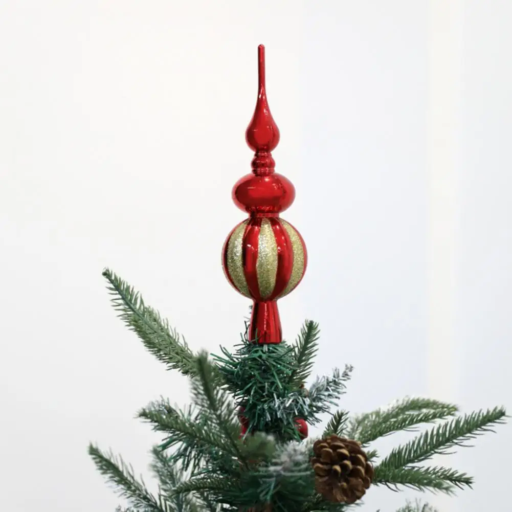 Christmas Tree Decoration Christmas Tree Topper Decoration Christmas Tree Topper Sparkling Glittery Xmas Decoration to Enhance Party