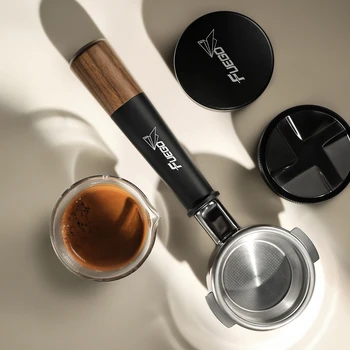 La Marzocco 에스프레소 바텀리스 포타필터, E61 호환 기계, 시크한 웰홈 네이키드 포타필터, 커피 액세서리 선물, 58mm