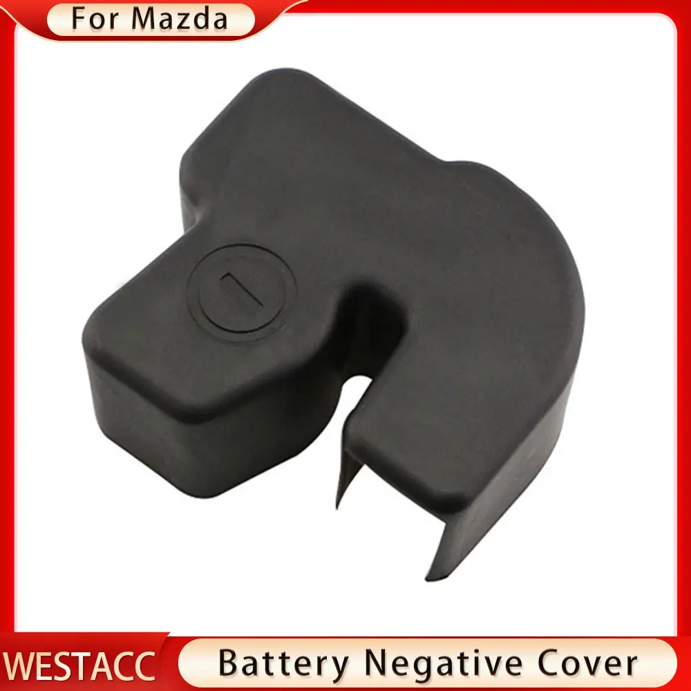 자동차 배터리 양극 음극 커버, 마쓰다 2 3 6 CX-5 CX-4 CX5 Axela Atenza 2013-2018 전극 보호기 단자 보호기 캡