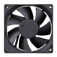 DC 12V 24V 8cm Brushless Computer Case CPU Cooling Fan 8025 80mm Axial Cooler Fan 80x80x25mm PC Case ventilator Radiator Fan 3
