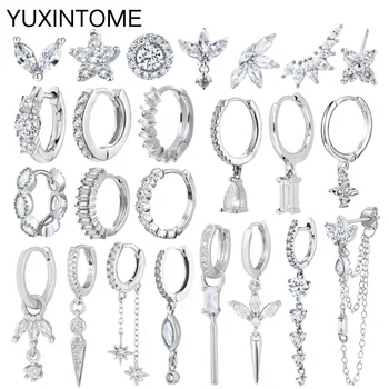 Crystal Hoop Earrings 1