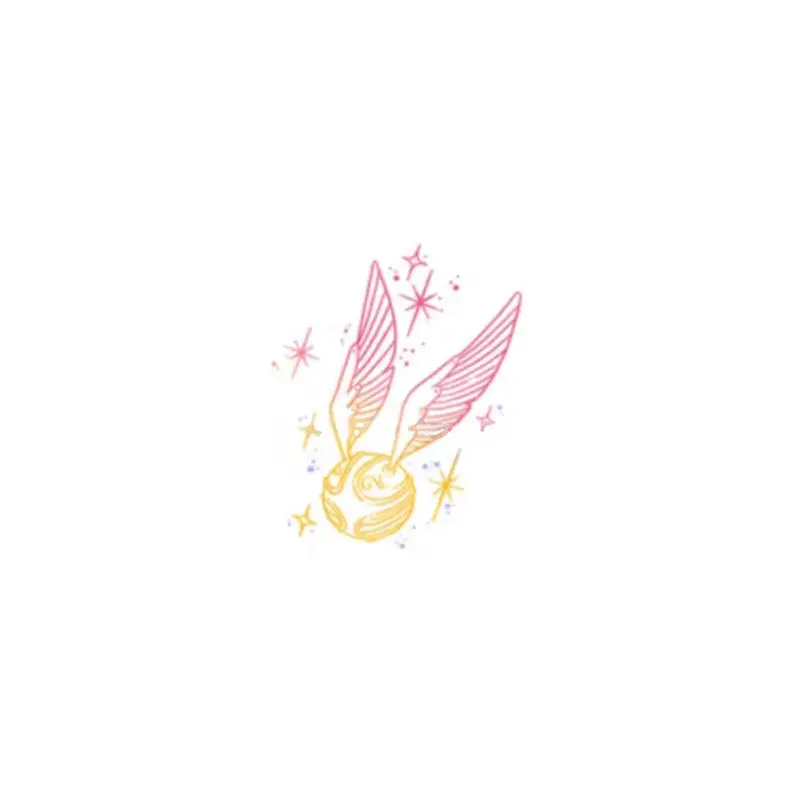 

Sexy Collarbone Waterproof Bell Flying Wing Color Tattoo Sticker Temporary Tattoos Tatoo Tatto Festival Accessories Wholesale