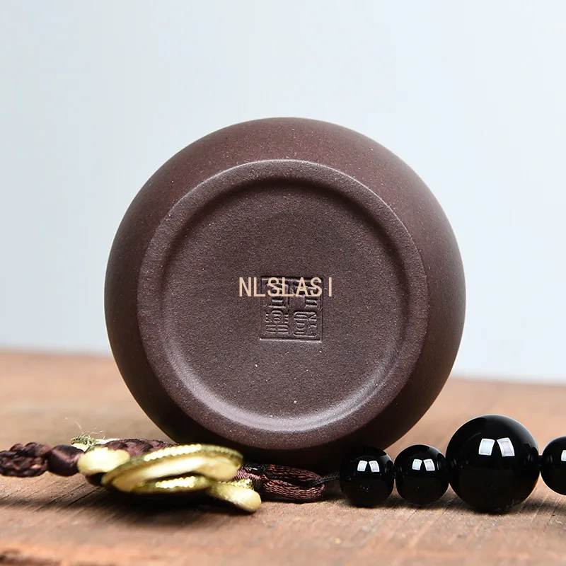 2 pcs/set of Yixing Yixing Yixing purple clay tea cups handmade tea bowls master cups tea set accessories 65ml