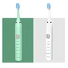 Sonic Electric Toothbrush USB Rechargeable IPX7 Waterproof Automatic Toothbrush Whitener With Replaceable Tooth Brush Head 5