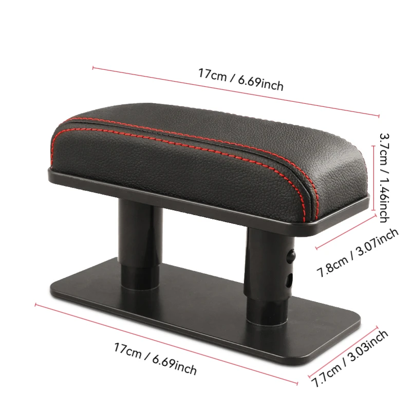 Three-stage Adjustable Soft Padded Car Armrest Storage Box for Driver Center Console and Door Elbow Rest Support Cushion center console armrest,car armrest box,armrest box,armrest pad