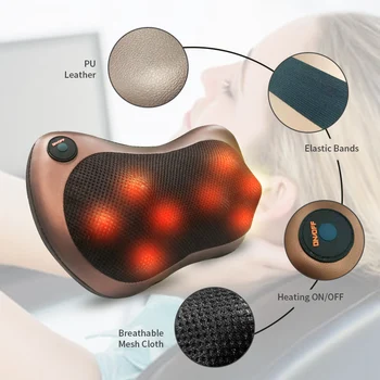 Multifunctional Massage Pillow for Home Office Car Travel use