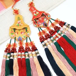 Hanbok – pendentif de canard Mandarin brodé à la main, accessoire de mariée haut de gamme, importé de corée du sud 