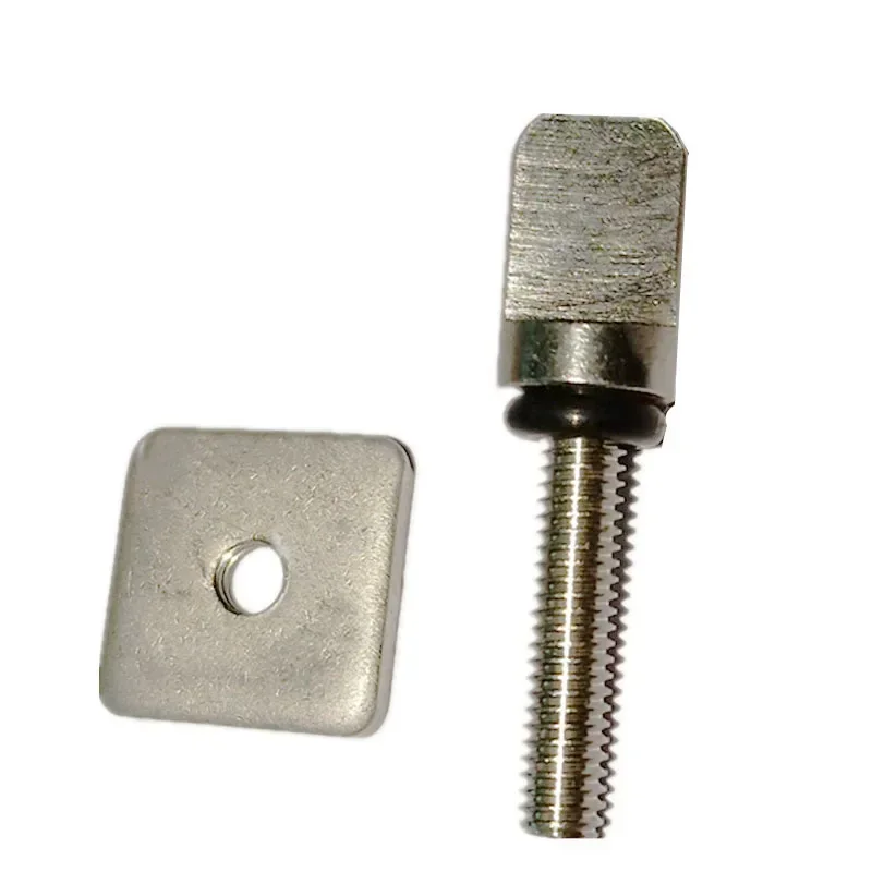 316 Stainless Steel Manual Tip Sup Center Fin Plate Long Board and Plate Smart Screw Longboard Fin Box M4 Screw Surf Fins