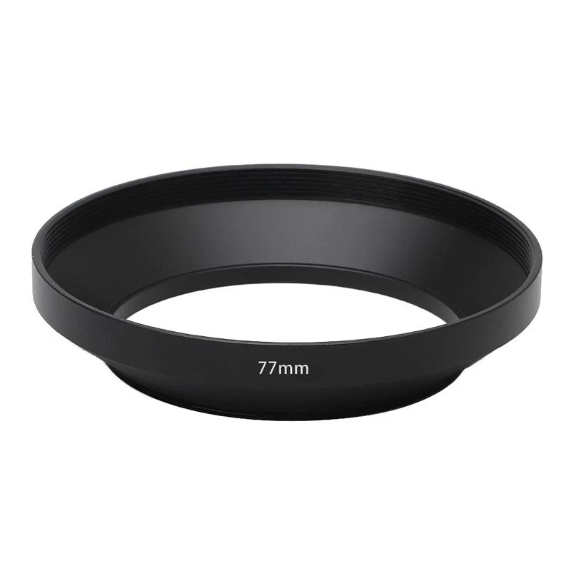 Enhanced Metal Wide-Angle Lens Hood