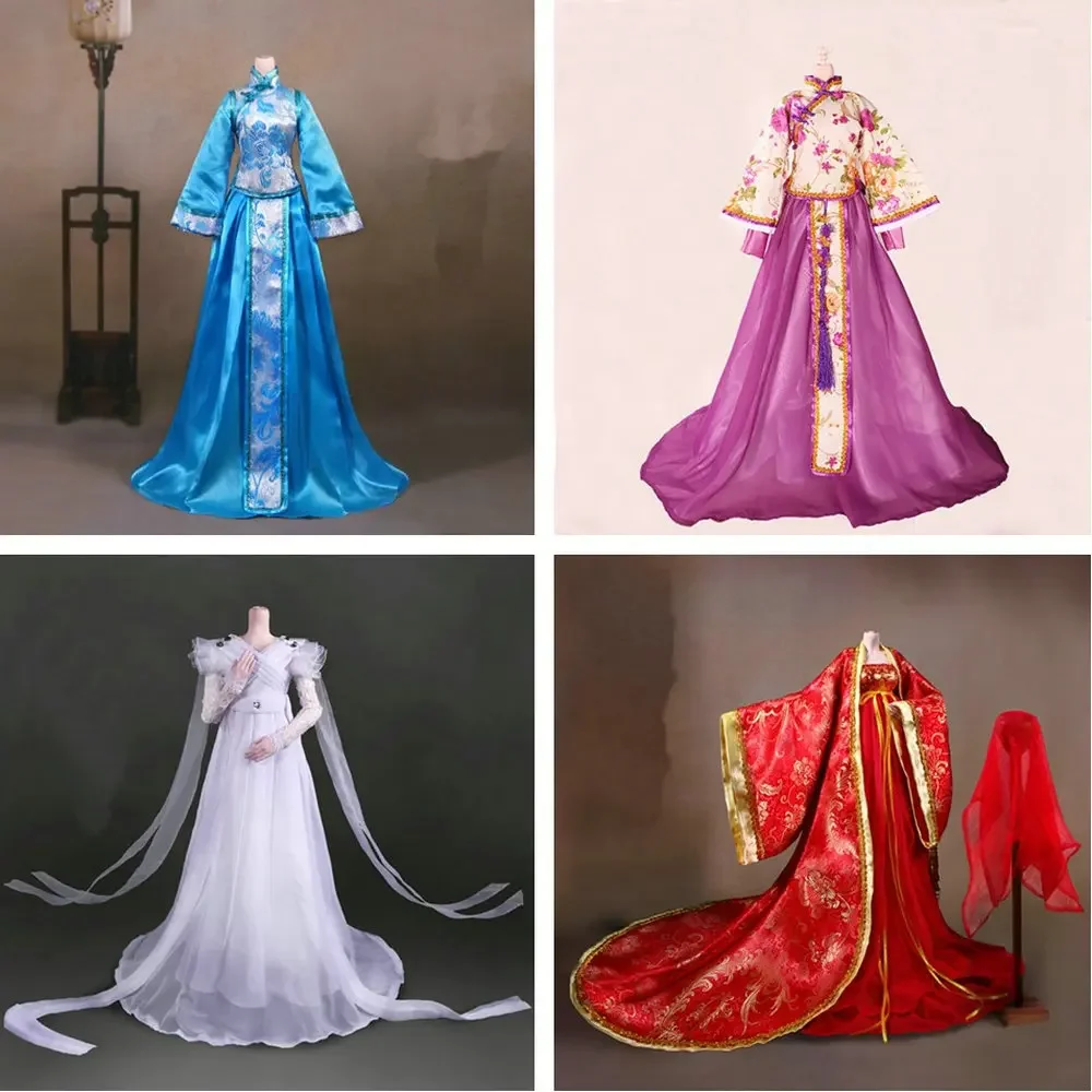 Bjd Doll Clothes 60cm Handmade Chinese HanFu Girl Dress