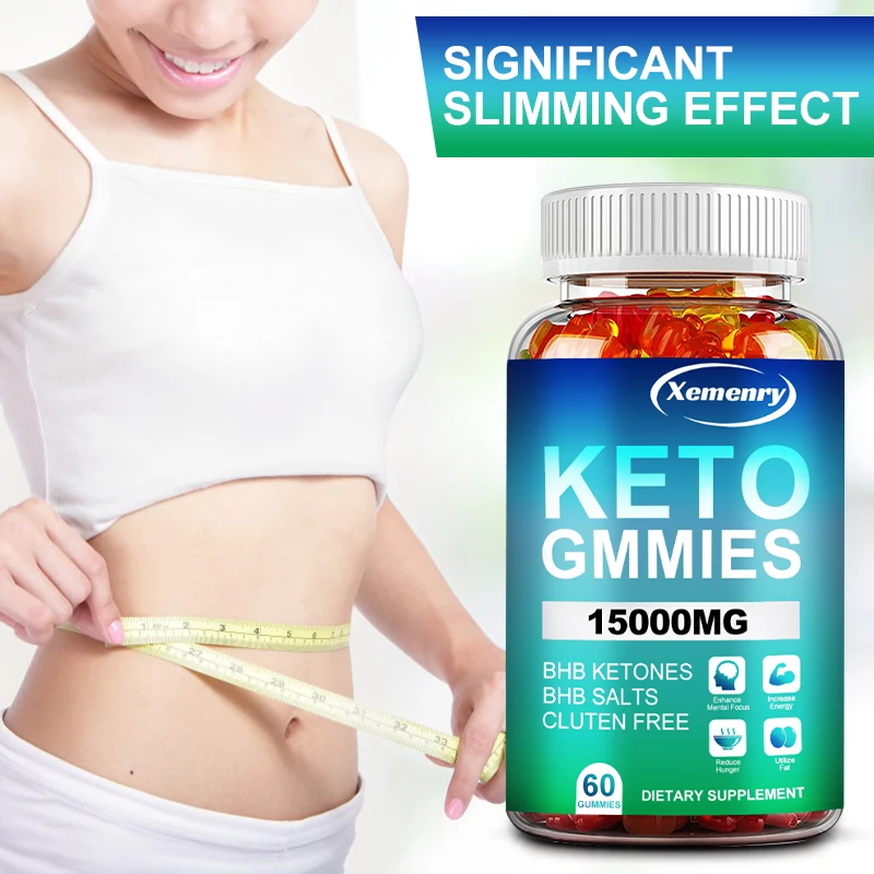 

Keto Gummies with Pure BHB Exogenous Ketones - Effective Ketone Burn - Advanced Ketone Supplement for Supporting Ketosis