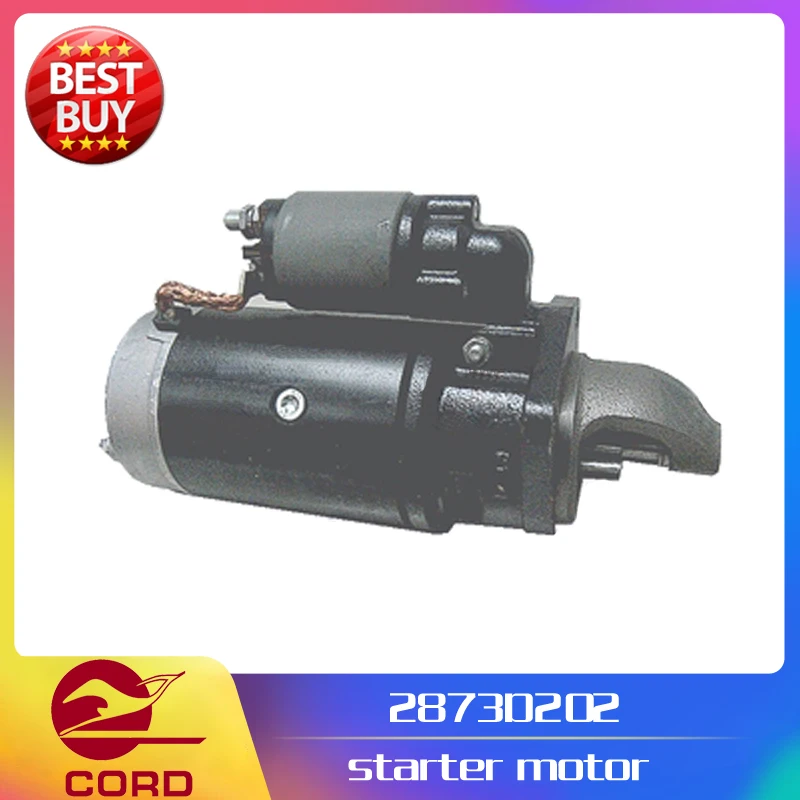 Linde forklift part 2873D202 motor alternator perkins engine starter used on 352 diese truck H35 H40 H45 new service spare parts replacement 12v 24v actuator alr190 p403 for perkins engine 403d 15 403d 15t caterpillar c1 7 spare par