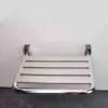 High-quality 304 Stainless Steel Shower Folding Seat Bath Shower Wall Chair Bathroom Stool Household Wall Mounted Bath Chair 3