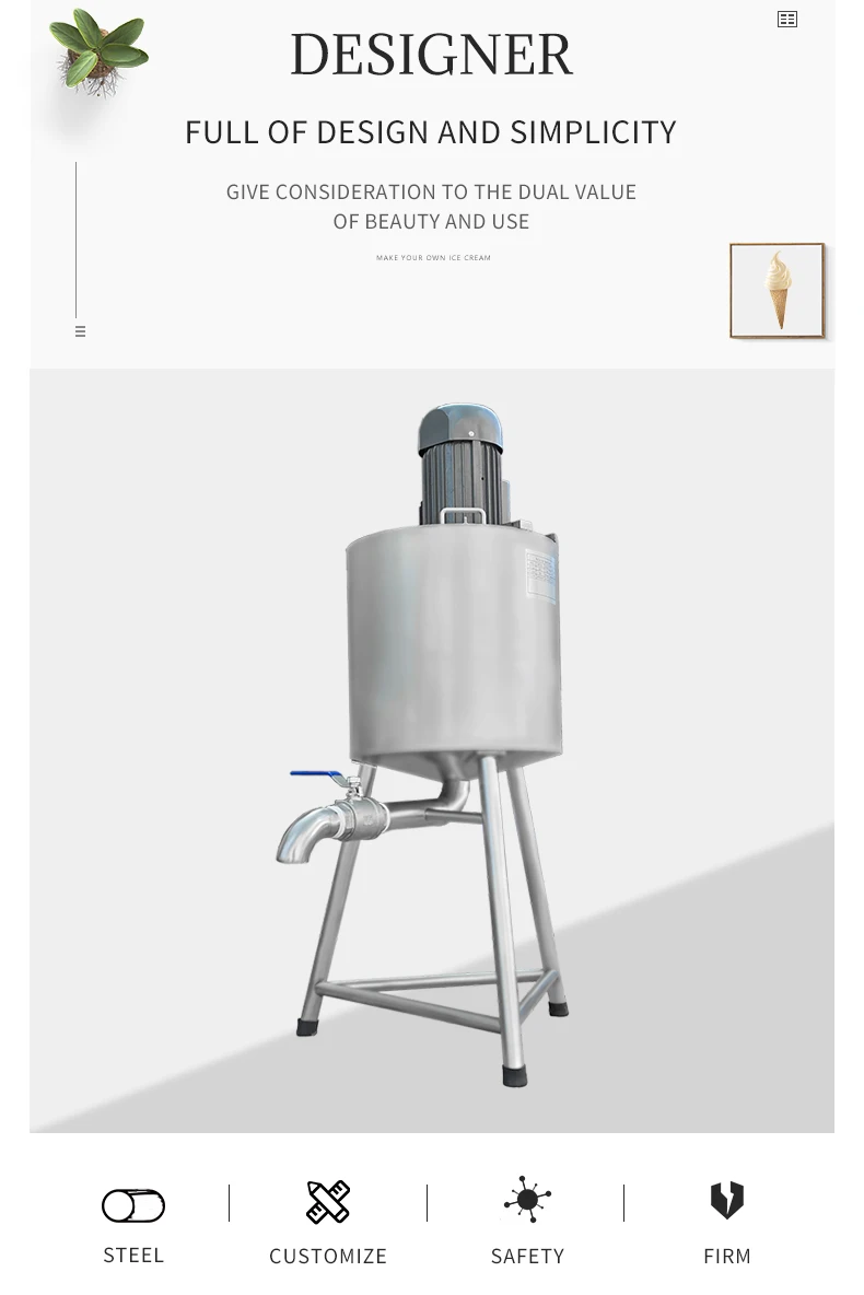Description Picture 5 of itemHigh Speed Powder Water Mixing Machine Blender Wet Granule Mixer Food Hopper Type Mixer