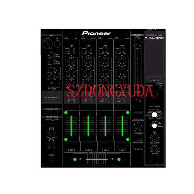 Neue Für Pioneer DJ DJM-800 DJM 800 DJM800 Panel AUFKLEBER Schutz  