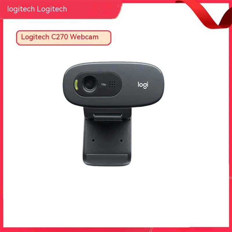

Веб-камера Logitech C270/c270i 720p Hd со встроенным микрофоном Usb2.0, веб-камера для видеоконференций и онлайн-курсов, компьютерная офисная камера
