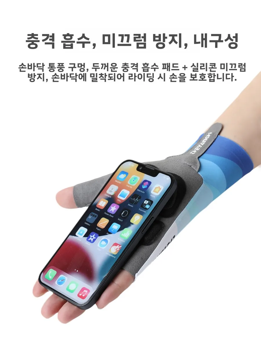 유니섹스 하프 핑거 사이클링 장갑 통기성 미끄럼 방지 내마모성 충격 흡수 경량 여름 사이클링 장갑