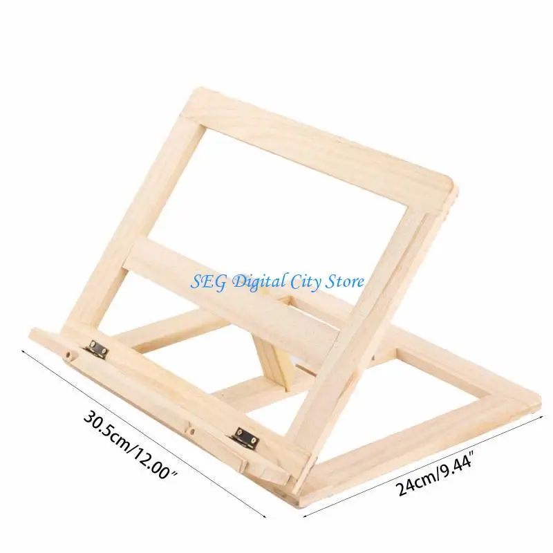 U75B 조정 가능한 책 홀더 스탠드 주방 책받침 접이식 어린이 성인 독서용