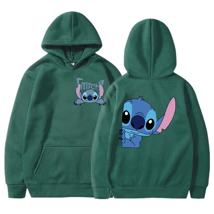 thumbnail image 1 of Sudadera con capucha de Disney Stitch para mujer, ropa de calle Harajuku, bonita sudadera de Anime, ropa de calle de Manga, Unisex, 1 of 5